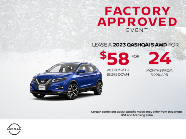 Get the 2023 Nissan Qashqai Today!
