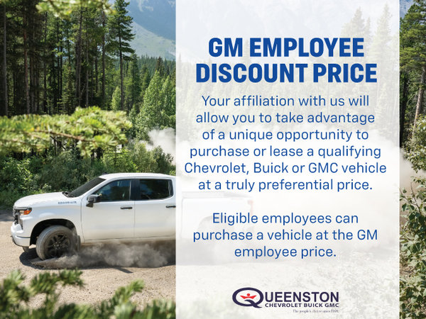 GM Employee Discount Price