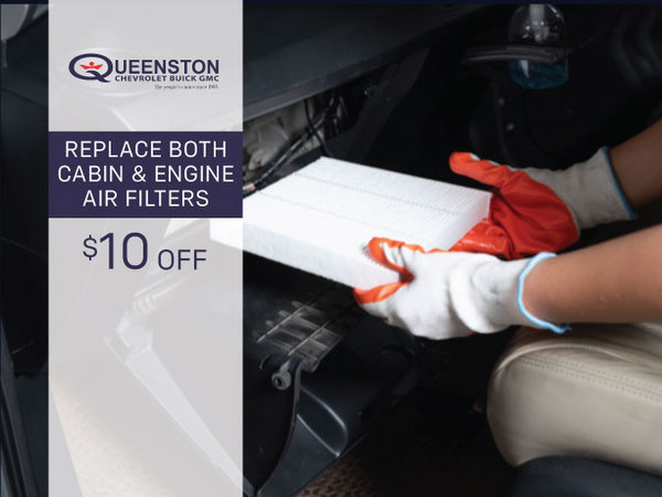 Save $10 When Your Replace Both Your Cabin & Engine Air Filters