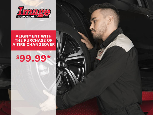 $99.99 Alignment With A Tire Changeover
