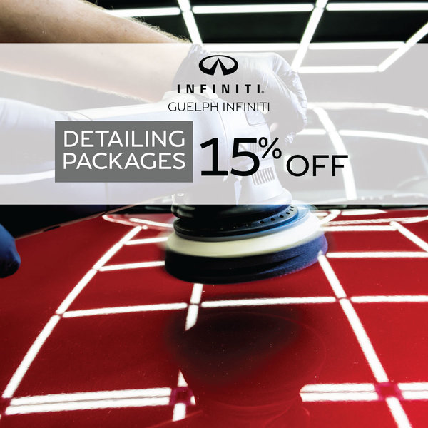 15% Off Detailing Packages