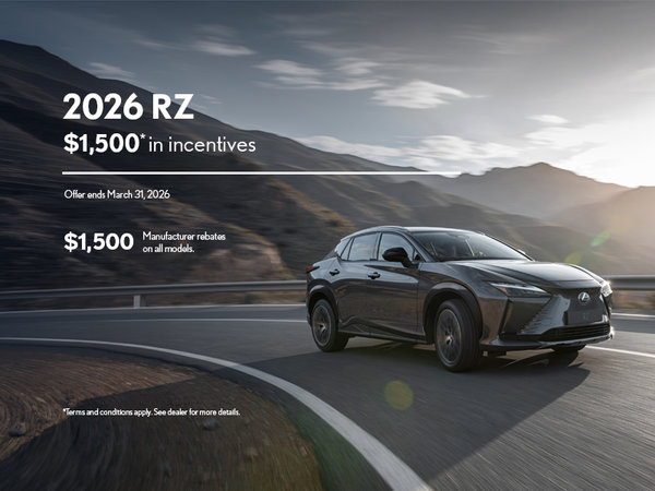 2026 RZ SPECIAL OFFER