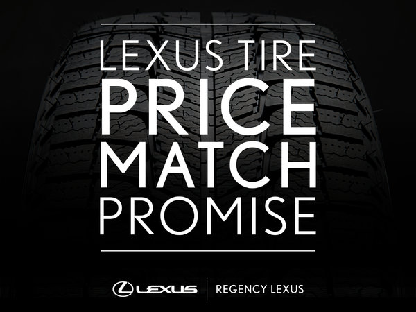 LEXUS TIRE PRICE MATCH PROMISE