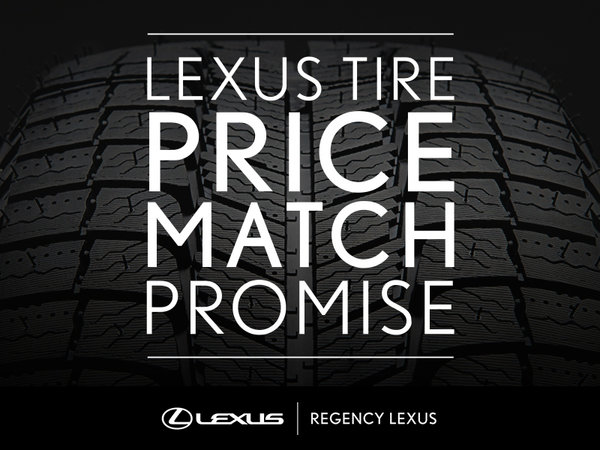 LEXUS TIRE PRICE MATCH PROMISE