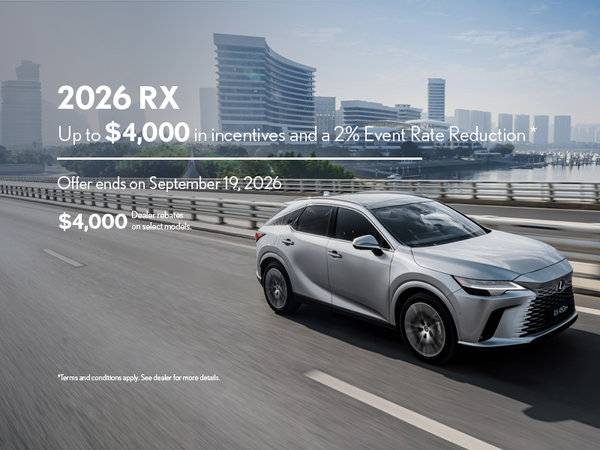 2026 RX SPECIAL OFFER