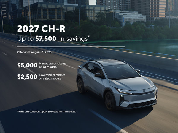 2027 CHR Special Offer