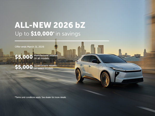 2026 bZ Special Offer