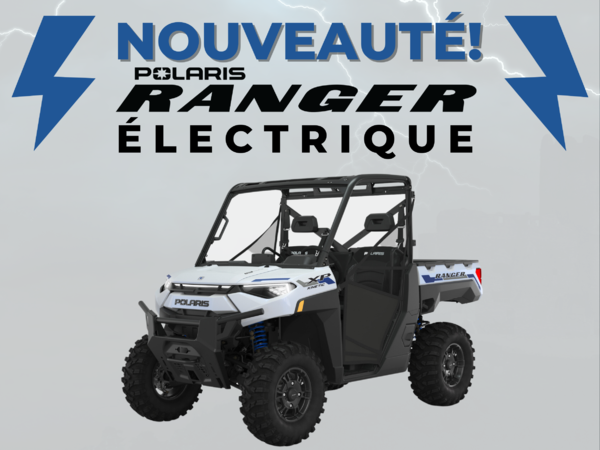 RANGER XP Kinetic de Polaris : découvrez le nouveau standard en matière de véhicule tout-terrain électrique.