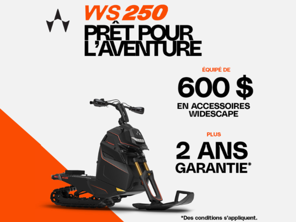 WS250 : Prêt pour l'aventure !