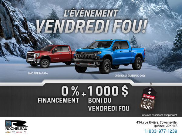 L'événement Vendredi Fou