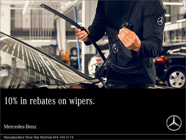 Rebates on wipers at Silver Star Montreal.