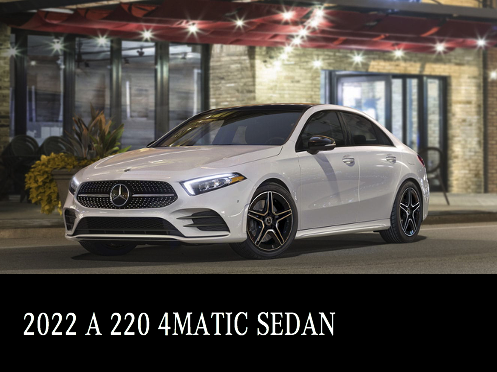 A 220 Sedan demo from $599/month*