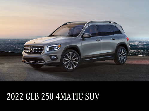 GLB 250 SUV demo from $659/month*