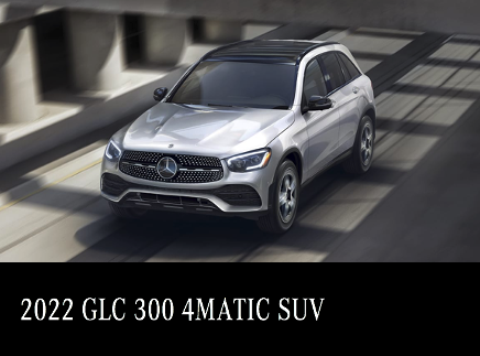 GLC 300 SUV demo from $698/month*