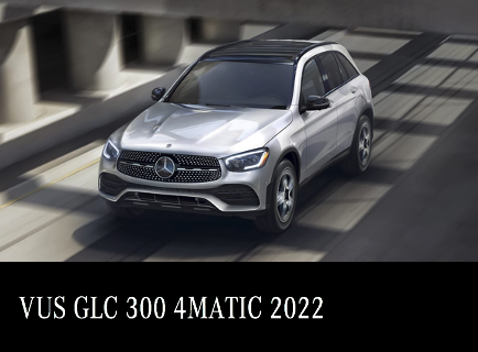 Démo VUS GLC 300 à partir de 698$/mois*
