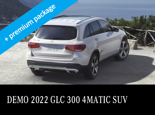2022 GLC 300 4MATIC SUV demo from $753 month*