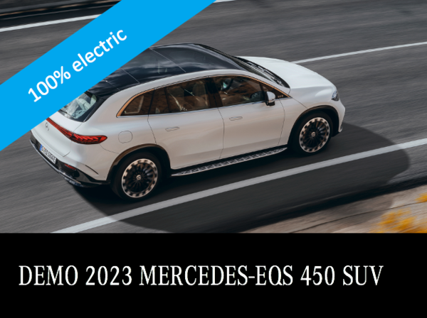 2023 EQS 450 4MATIC SUV Demo from $1,546/month*