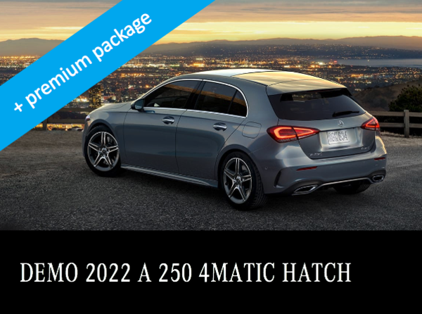 2022 A 250 4MATIC Hatch Demo from $586/month*