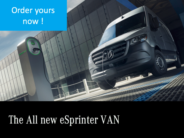 Order your eSprinter Van today!