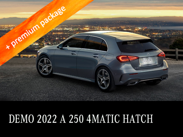 2022 A 250 4MATIC Hatch Demo from $469 month*
