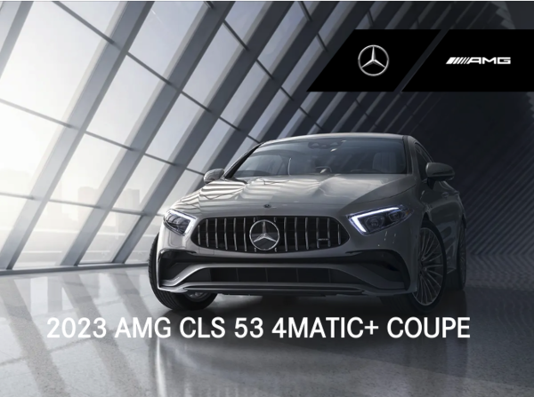 2023 AMG CLS 53 4MATIC+ Coupe Demo from $707/every 2 weeks*