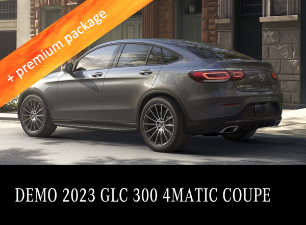 2023 GLC 300 4MATIC COUPE Demo from $833/month*