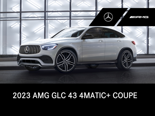 2023 AMG GLC43 4MATIC COUPE Demo from $1,070/month*
