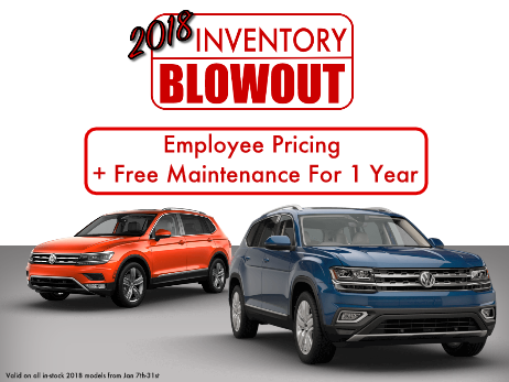 2018 Inventory Blowout