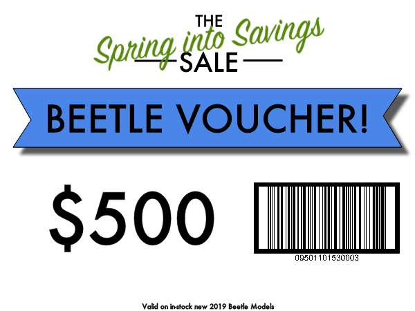 Spring Savings Beetle