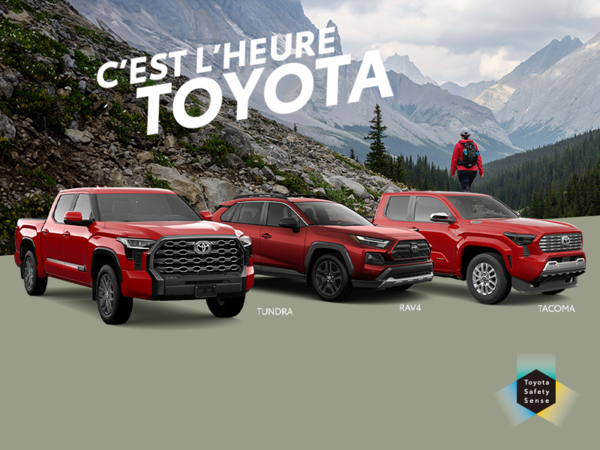 C'est l'heure Toyota!