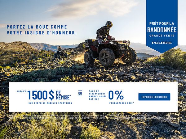 Get Ready to Ride Sales Event  ATV