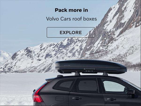 Volvo cars roof boxes