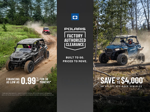 Factory Authorized Clearance Sales Event