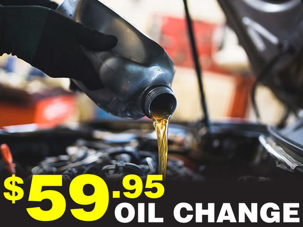 $59.95 Oil Change
