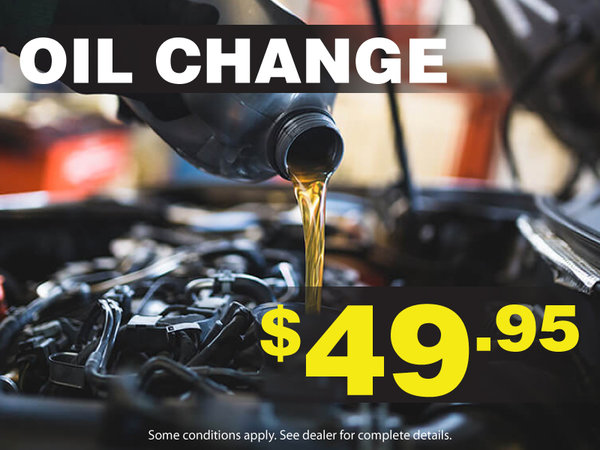 $49.95 Oil Change
