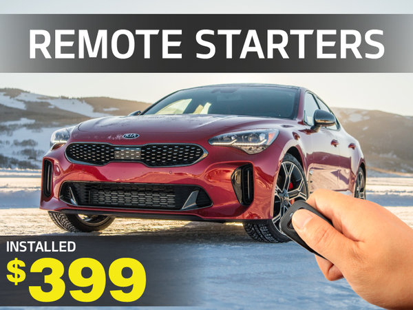 Remote Start - $399 Installed