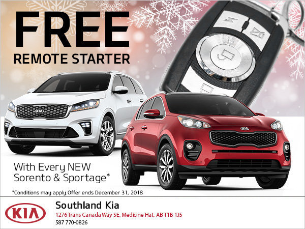 Get Your FREE Remote Starter!