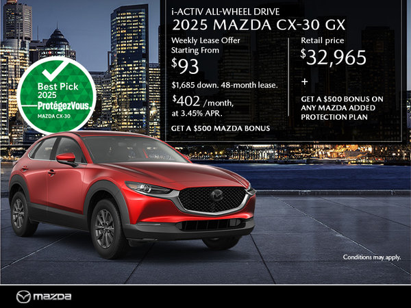 New Mazda CX-30 Deals in Montreal