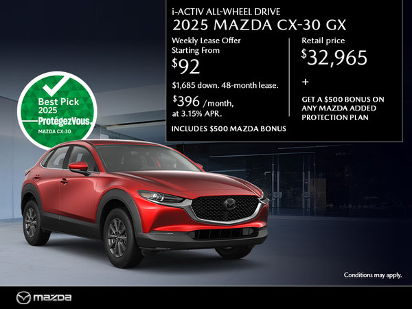 New Mazda CX-30 Deals in Montreal