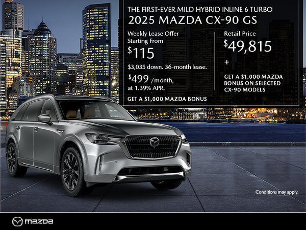 New Mazda CX-90 Deals in Montreal