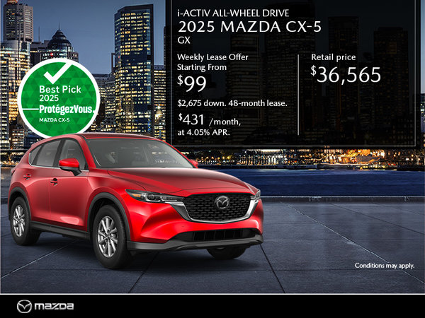 New Mazda CX-5 Deals in Montreal