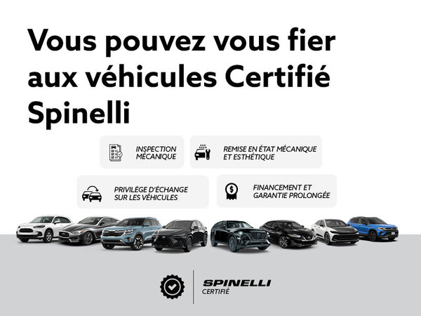 Véhicules d'occasion Certifiés Spinelli