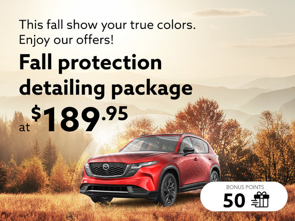 This fall show your true colors. Enjoy our offers!