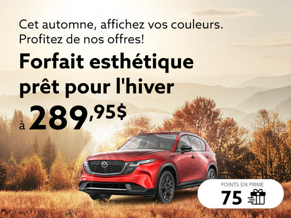 Cet automne, affichez vos couleurs. Profitez de nos offres!