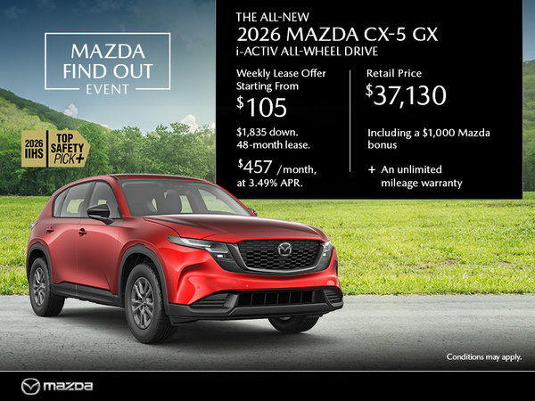 The All-New 2026 Mazda CX-5