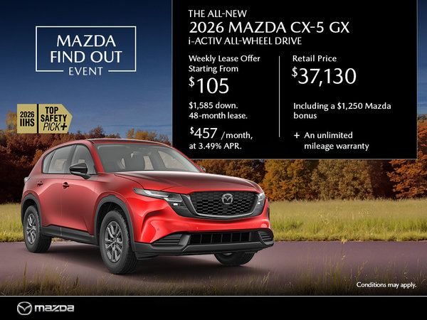 The All-New 2026 Mazda CX-5