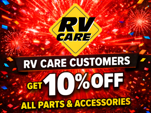 10% Off All Parts & Accessories For RV Care Customers