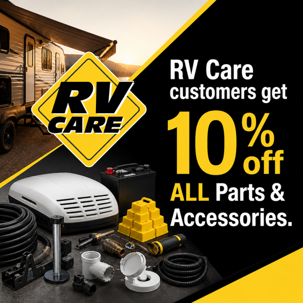 10% Off All Parts & Accessories For RV Care Customers