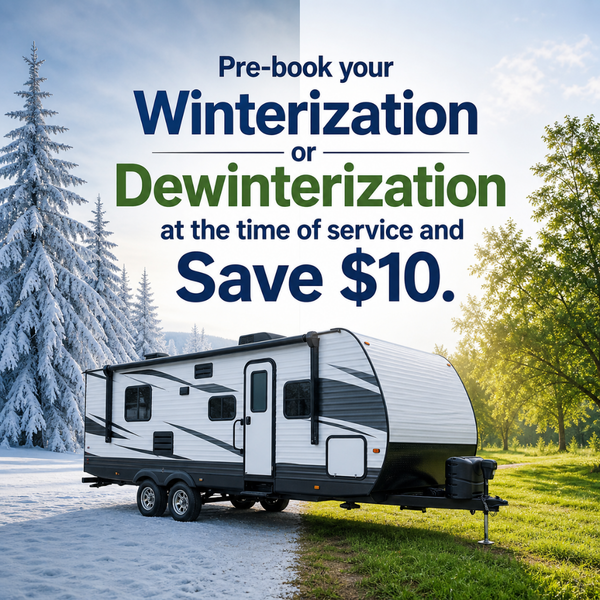 Prebook Your Winterization Or Dewinterization Offer
