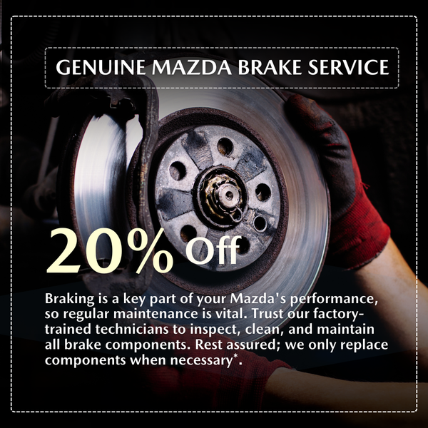 Airport Mazda Of Toronto - GENUINE MAZDA BRAKE SERVICE